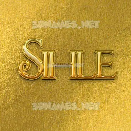 sihle in All Gold style - 3D name wallpaper sihle in All Gold style - 3D name wallpaper