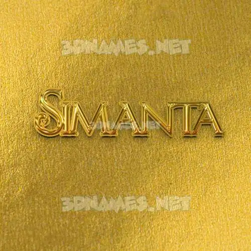 simanta in All Gold style - 3D name wallpaper simanta in All Gold style - 3D name wallpaper