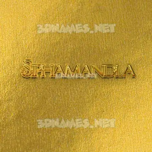 siphamandla in All Gold style - 3D name wallpaper siphamandla in All Gold style - 3D name wallpaper