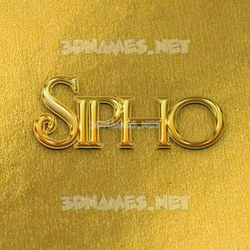 sipho in All Gold style - 3D name wallpaper sipho in All Gold style - 3D name wallpaper