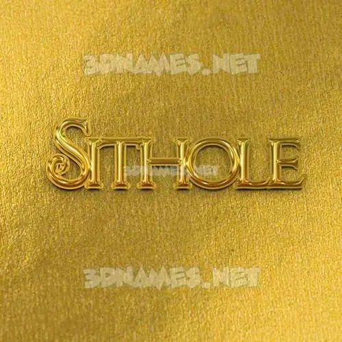 sithole in All Gold style - 3D name wallpaper sithole in All Gold style - 3D name wallpaper