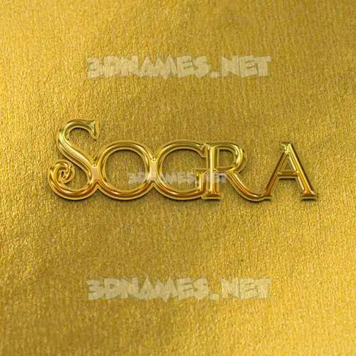 sogra in All Gold style - 3D name wallpaper sogra in All Gold style - 3D name wallpaper