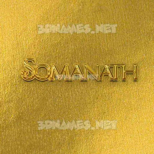 somanath in All Gold style - 3D name wallpaper somanath in All Gold style - 3D name wallpaper