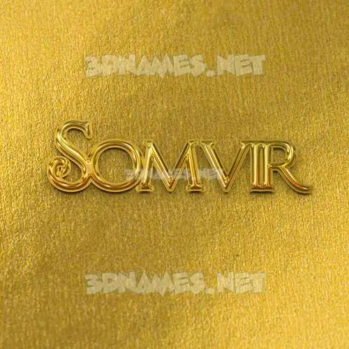 somvir in All Gold style - 3D name wallpaper somvir in All Gold style - 3D name wallpaper