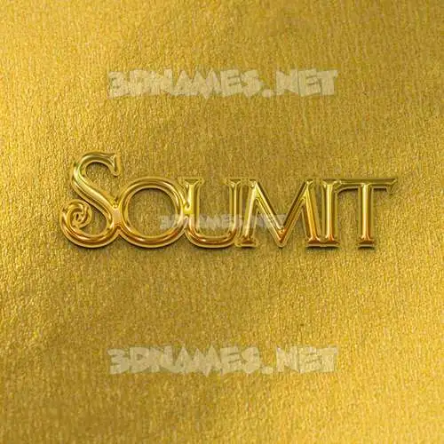 soumit in All Gold style - 3D name wallpaper soumit in All Gold style - 3D name wallpaper