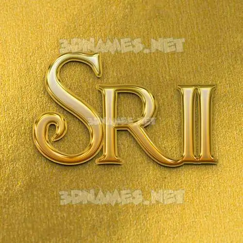 srii in All Gold style - 3D name wallpaper srii in All Gold style - 3D name wallpaper