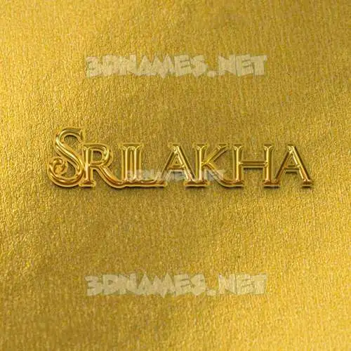 srilakha in All Gold style - 3D name wallpaper srilakha in All Gold style - 3D name wallpaper