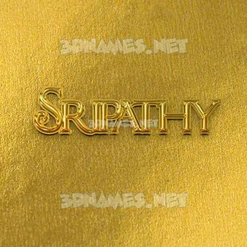 sripathy in All Gold style - 3D name wallpaper sripathy in All Gold style - 3D name wallpaper