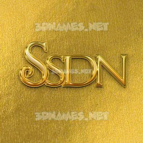 ssdn in All Gold style - 3D name wallpaper ssdn in All Gold style - 3D name wallpaper