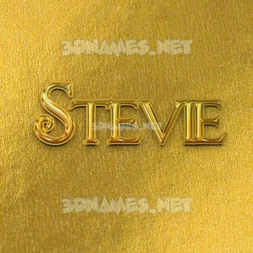 stevie in All Gold style - 3D name wallpaper stevie in All Gold style - 3D name wallpaper