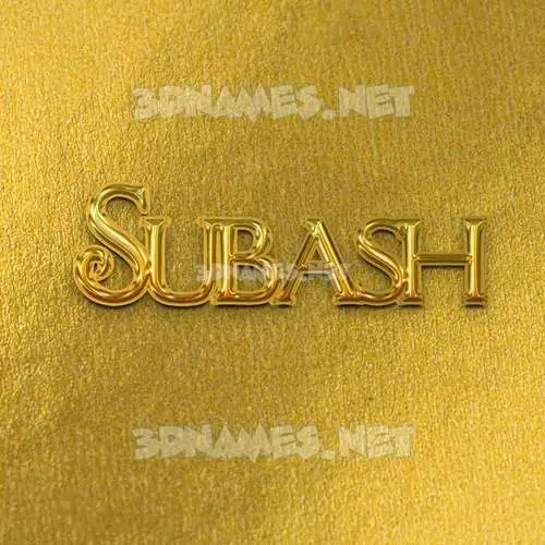 subash in All Gold style - 3D name wallpaper subash in All Gold style - 3D name wallpaper