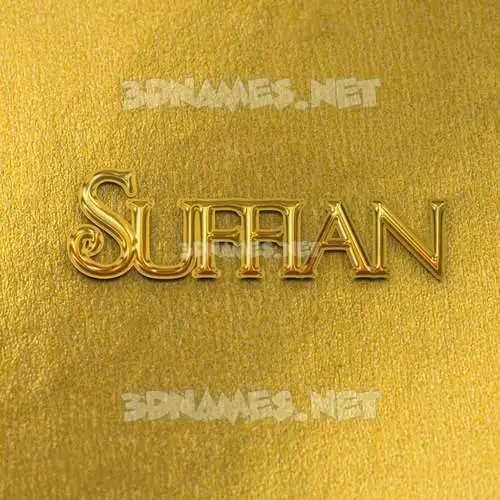 suffian in All Gold style - 3D name wallpaper suffian in All Gold style - 3D name wallpaper