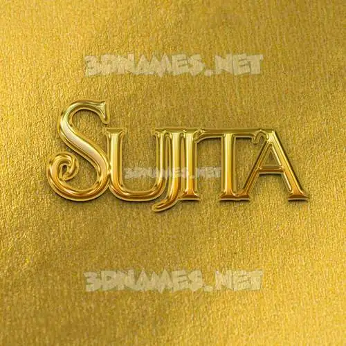 sujita in All Gold style - 3D name wallpaper sujita in All Gold style - 3D name wallpaper