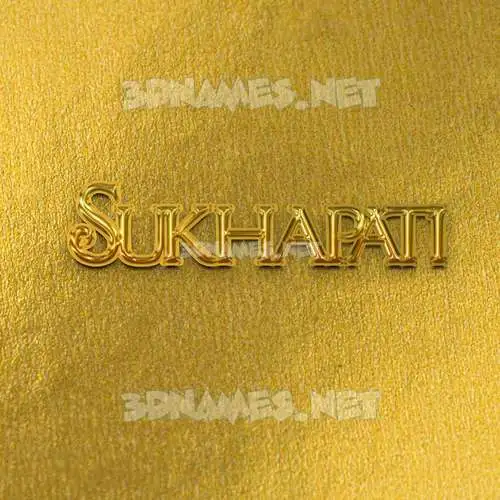 sukhapati in All Gold style - 3D name wallpaper sukhapati in All Gold style - 3D name wallpaper