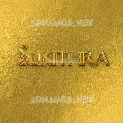 sukithra in All Gold style - 3D name wallpaper sukithra in All Gold style - 3D name wallpaper