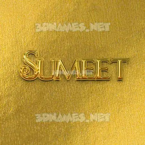 sumeet in All Gold style - 3D name wallpaper sumeet in All Gold style - 3D name wallpaper