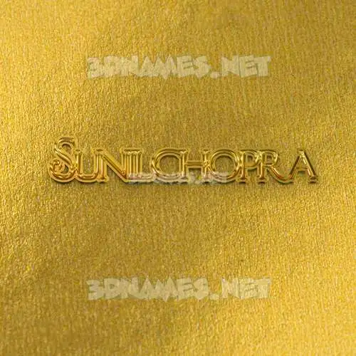 sunilchopra in All Gold style - 3D name wallpaper sunilchopra in All Gold style - 3D name wallpaper