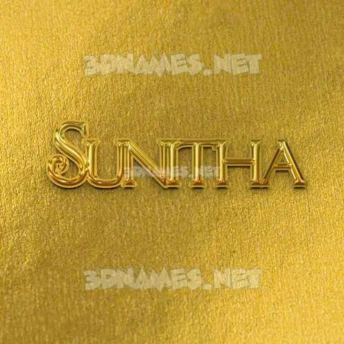 sunitha in All Gold style - 3D name wallpaper sunitha in All Gold style - 3D name wallpaper
