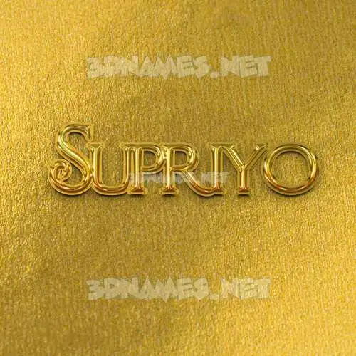 supriyo in All Gold style - 3D name wallpaper supriyo in All Gold style - 3D name wallpaper