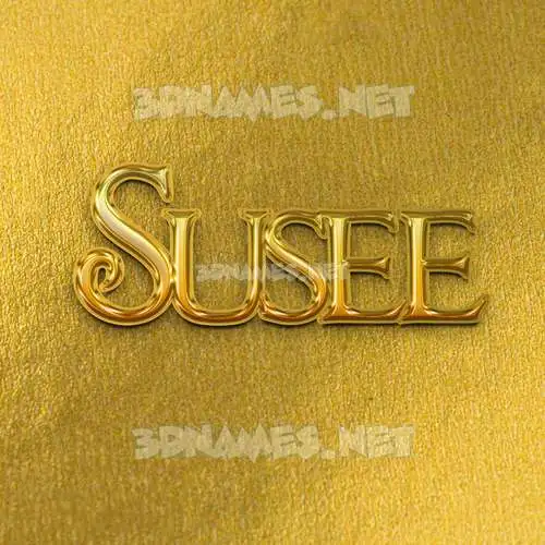 susee in All Gold style - 3D name wallpaper susee in All Gold style - 3D name wallpaper