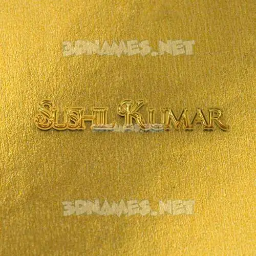 sushil kumar in All Gold style - 3D name wallpaper sushil kumar in All Gold style - 3D name wallpaper