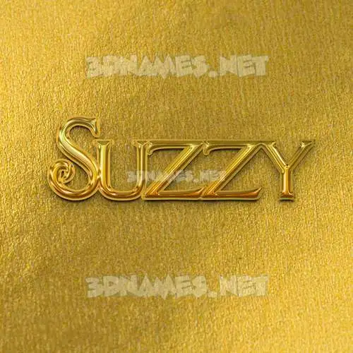 suzzy in All Gold style - 3D name wallpaper suzzy in All Gold style - 3D name wallpaper