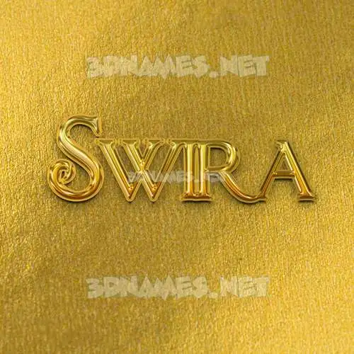 swira in All Gold style - 3D name wallpaper swira in All Gold style - 3D name wallpaper