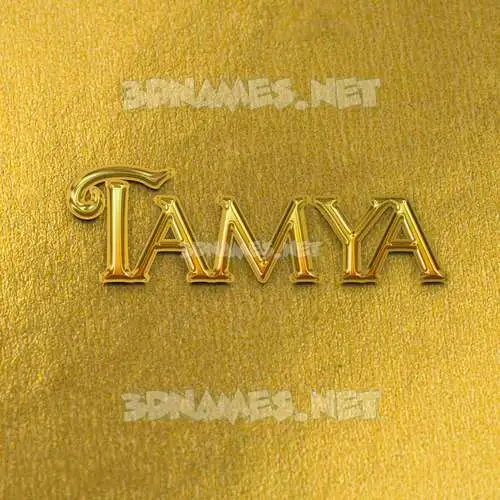 tamya in All Gold style - 3D name wallpaper tamya in All Gold style - 3D name wallpaper