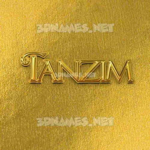 tanzim in All Gold style - 3D name wallpaper tanzim in All Gold style - 3D name wallpaper
