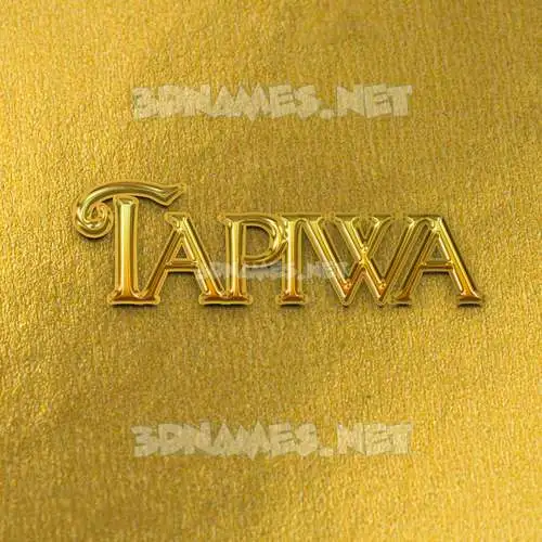 tapiwa in All Gold style - 3D name wallpaper tapiwa in All Gold style - 3D name wallpaper