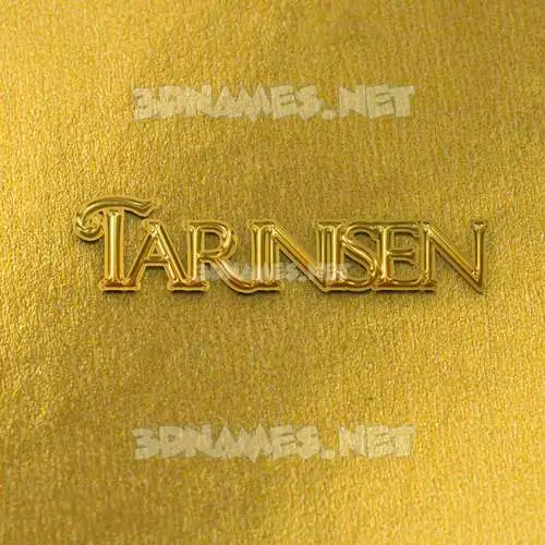 tarinisen in All Gold style - 3D name wallpaper tarinisen in All Gold style - 3D name wallpaper