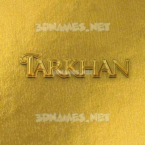 tarkhan in All Gold style - 3D name wallpaper tarkhan in All Gold style - 3D name wallpaper