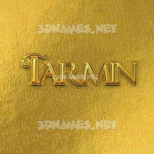 tarmin in All Gold style - 3D name wallpaper tarmin in All Gold style - 3D name wallpaper