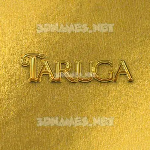 taruga in All Gold style - 3D name wallpaper taruga in All Gold style - 3D name wallpaper