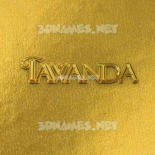 tawanda in All Gold style - 3D name wallpaper tawanda in All Gold style - 3D name wallpaper