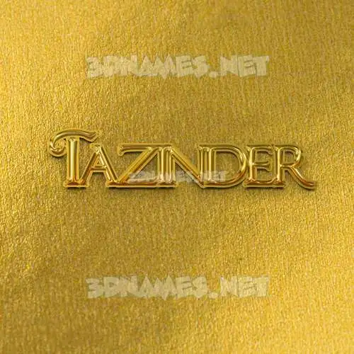 tazinder in All Gold style - 3D name wallpaper tazinder in All Gold style - 3D name wallpaper