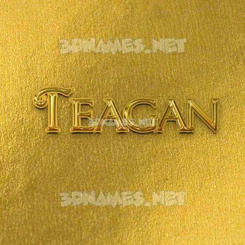 teagan in All Gold style - 3D name wallpaper teagan in All Gold style - 3D name wallpaper