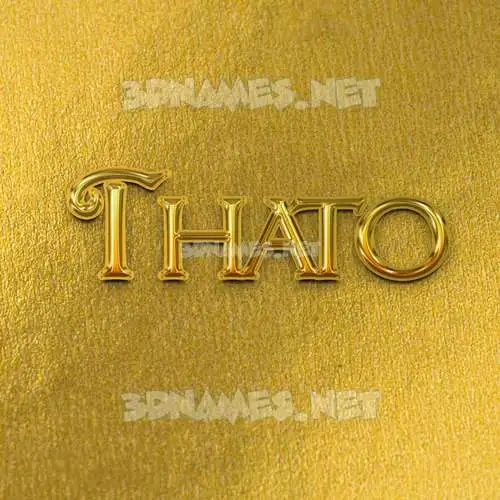 thato in All Gold style - 3D name wallpaper thato in All Gold style - 3D name wallpaper