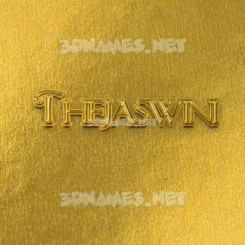 thejaswini in All Gold style - 3D name wallpaper thejaswini in All Gold style - 3D name wallpaper