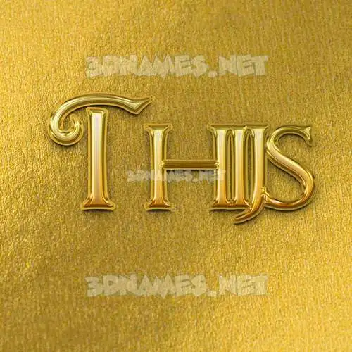 thijs in All Gold style - 3D name wallpaper thijs in All Gold style - 3D name wallpaper