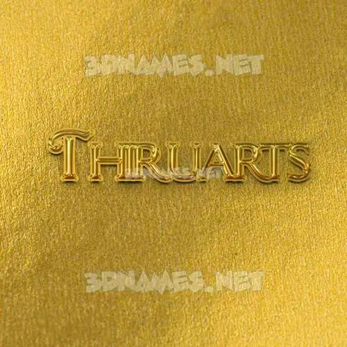 thiruarts in All Gold style - 3D name wallpaper thiruarts in All Gold style - 3D name wallpaper