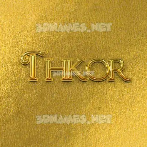 thkor in All Gold style - 3D name wallpaper thkor in All Gold style - 3D name wallpaper