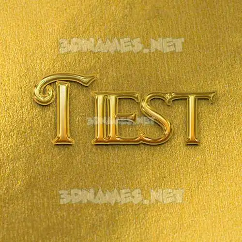 tiest in All Gold style - 3D name wallpaper tiest in All Gold style - 3D name wallpaper