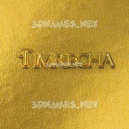 timrecha in All Gold style - 3D name wallpaper timrecha in All Gold style - 3D name wallpaper