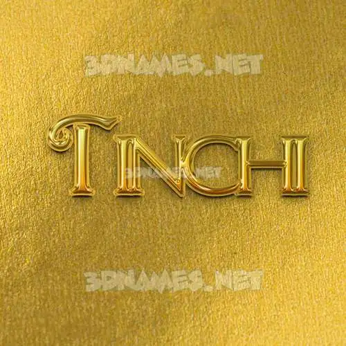 tinchi in All Gold style - 3D name wallpaper tinchi in All Gold style - 3D name wallpaper