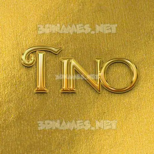 tino in All Gold style - 3D name wallpaper tino in All Gold style - 3D name wallpaper