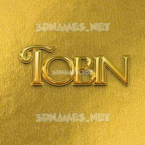 tobin in All Gold style - 3D name wallpaper tobin in All Gold style - 3D name wallpaper