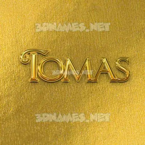 tomas in All Gold style - 3D name wallpaper tomas in All Gold style - 3D name wallpaper