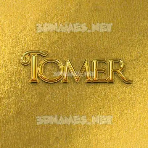 tomer in All Gold style - 3D name wallpaper tomer in All Gold style - 3D name wallpaper