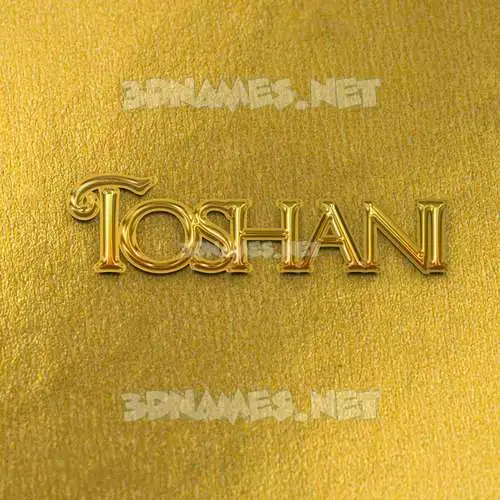 toshani in All Gold style - 3D name wallpaper toshani in All Gold style - 3D name wallpaper